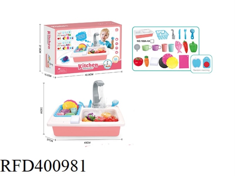 ELECTRIC WASH BASIN/RED