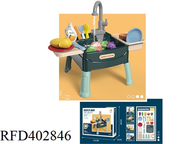 ELECTRIC SINK TABLEWARE SET