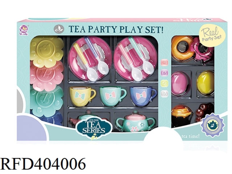 MACARON TEA SET