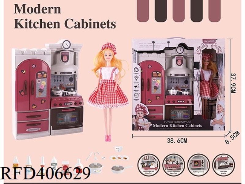 KITCHEN SET SERIES LIGHT AND MUSIC