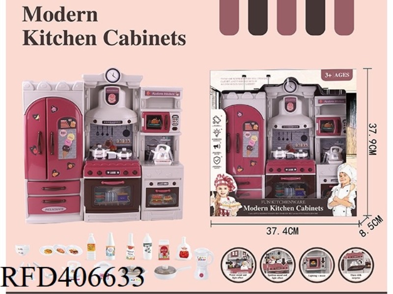 KITCHEN SET SERIES LIGHT AND MUSIC