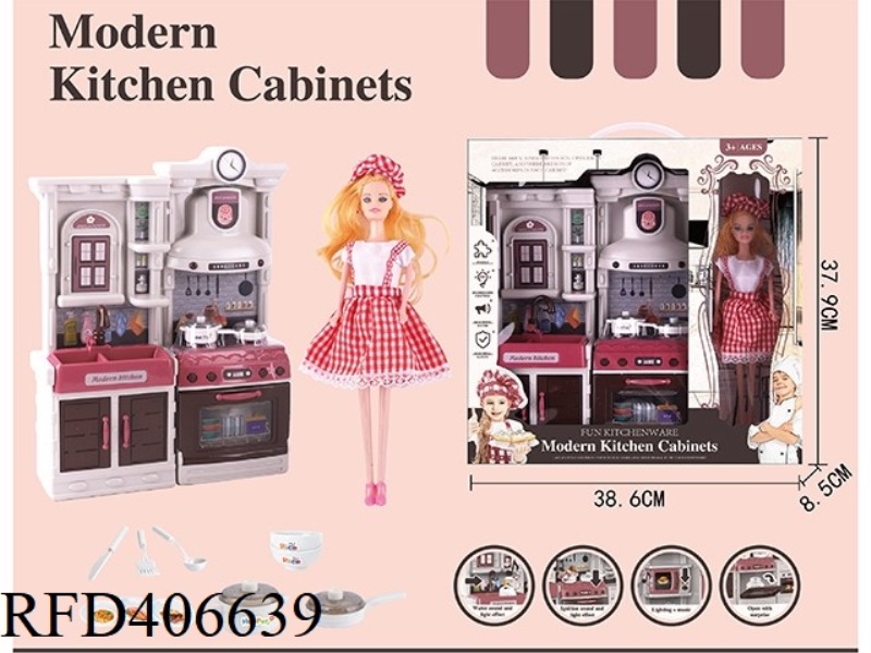 KITCHEN SET SERIES LIGHT AND MUSIC