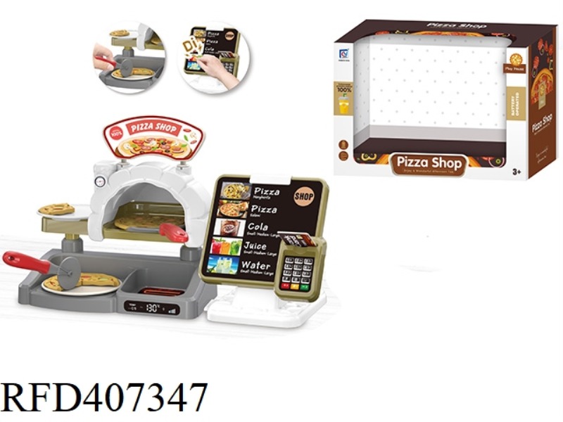GOLDEN PIZZA TABLE, ORDERING TABLE SET