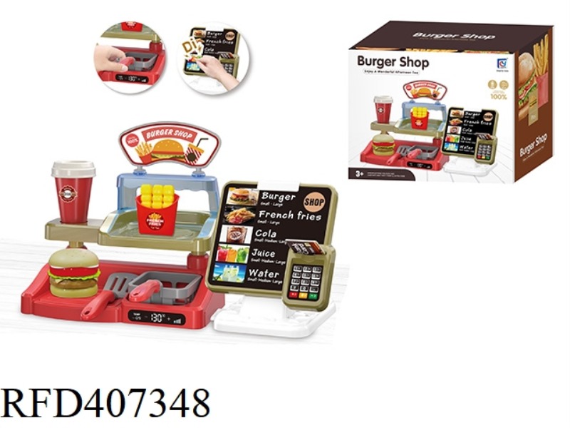GOLDEN BURGER, ORDERING TABLE SET