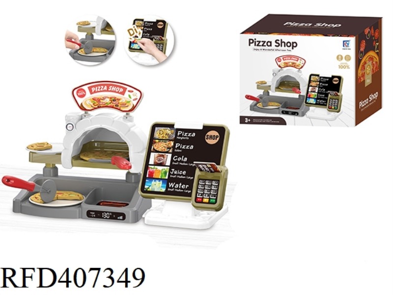 GOLDEN PIZZA TABLE, ORDERING TABLE SET