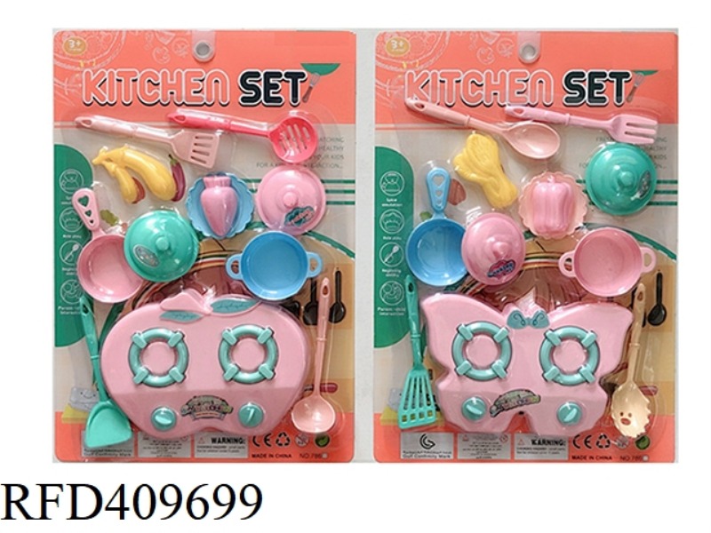 PLAY HOUSE TABLEWARE 2 MIXED