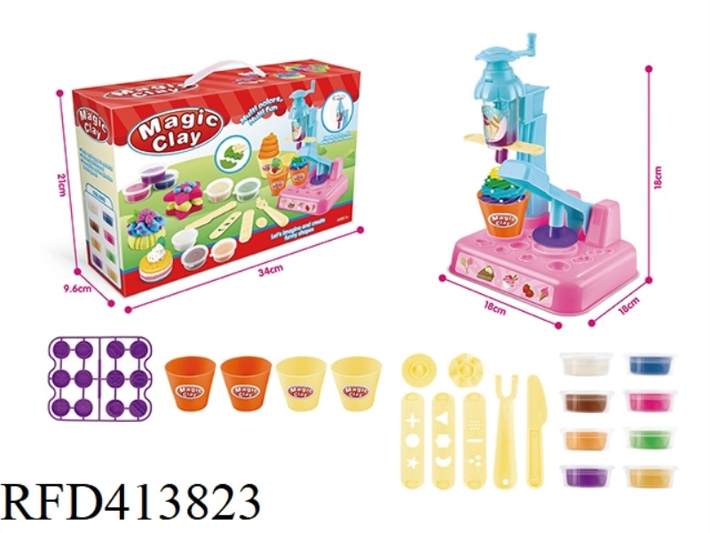 ICE CREAM NOODLE COLOR MUD MACHINE