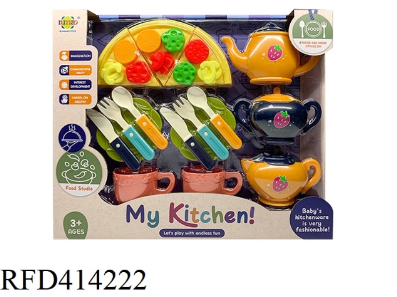 MEN'S PIZZA TEA SET