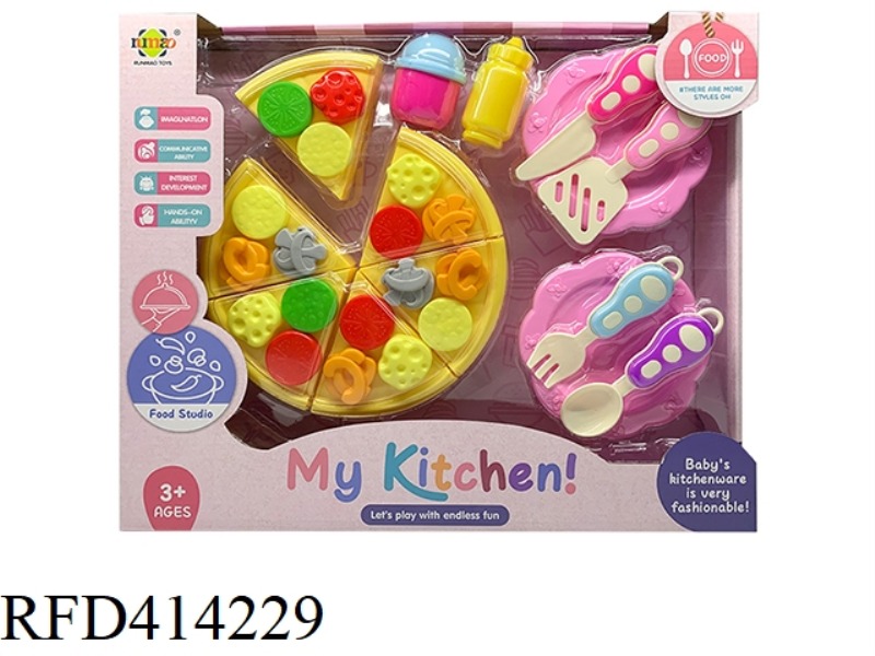 WOMEN'S PIZZA TEA SET