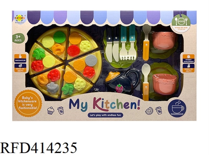 MEN'S PIZZA TEA SET