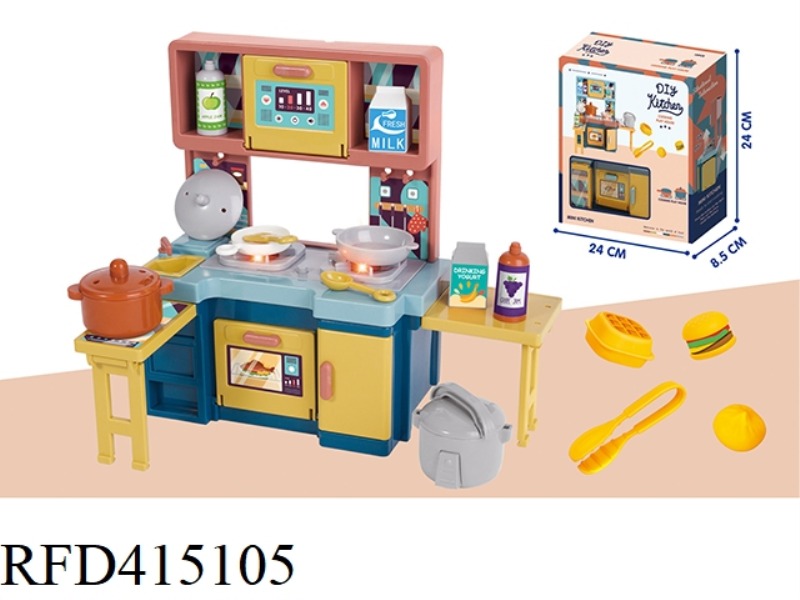 PLAY HOUSE PUZZLE KITCHEN