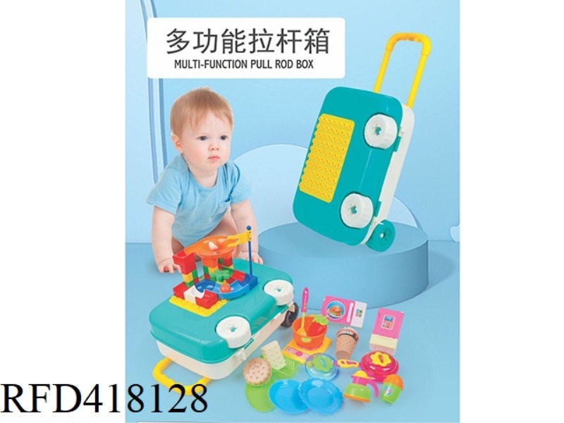 15-PIECE TABLEWARE SET + 33 LARGE BLOCKS