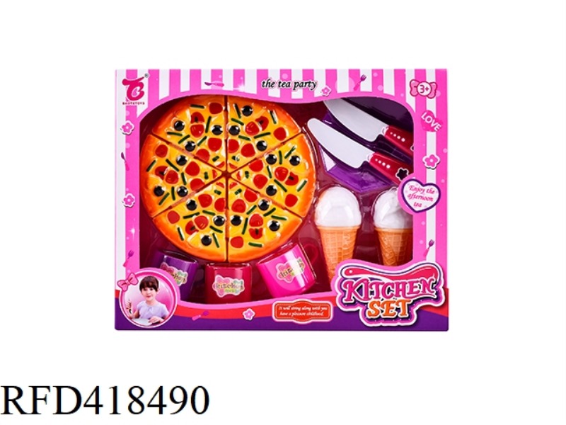 CUTLERY + CUTABLE PIZZA