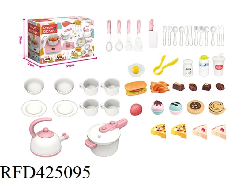 EUROPEAN STYLE MEDIUM KITCHEN SET 50PCS