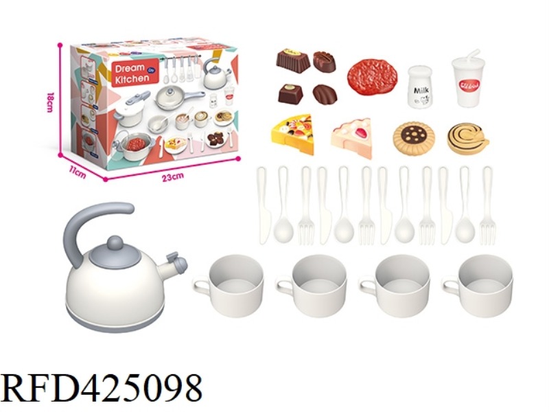 EUROPEAN STYLE SMALL KITCHEN SET 28PCS
