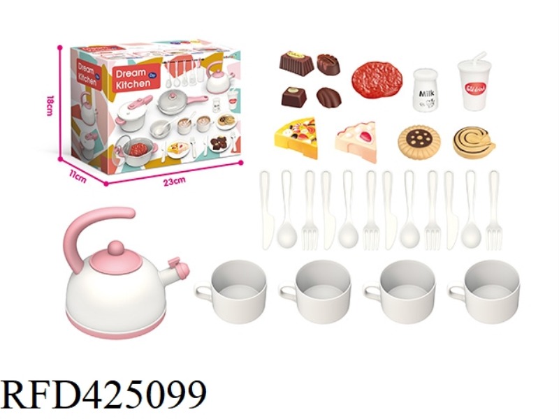 EUROPEAN STYLE SMALL KITCHEN SET 28PCS