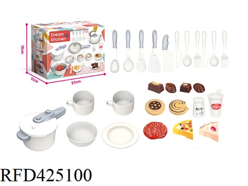 EUROPEAN STYLE SMALL KITCHEN SET 27PCS