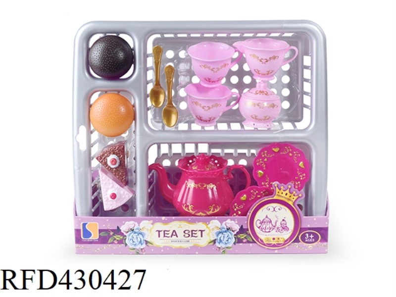 TEA SET BASKET