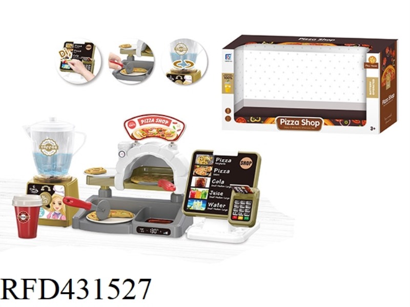 GOLDEN JUICER, PIZZA STATION, ORDERING STATION SET