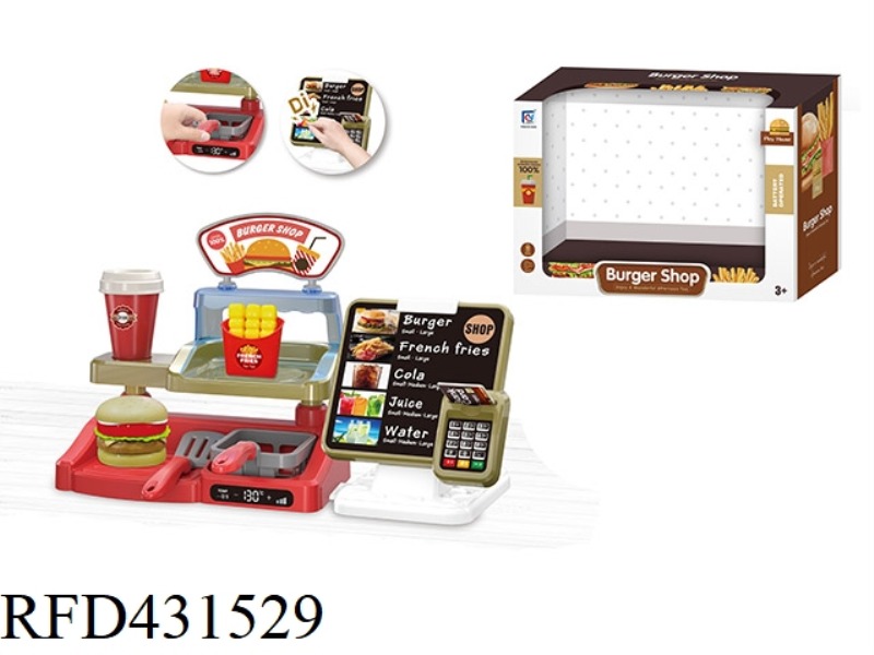 GOLDEN BURGER, ORDERING TABLE SET