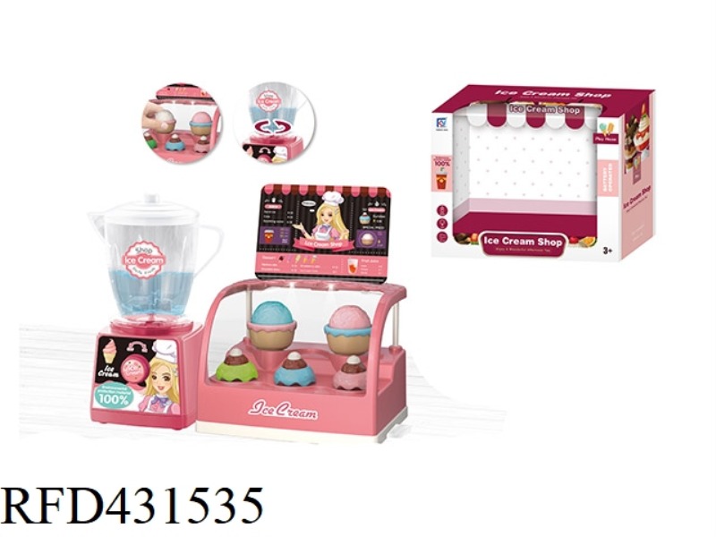 JUICER, ICE CREAM COUNTER SET