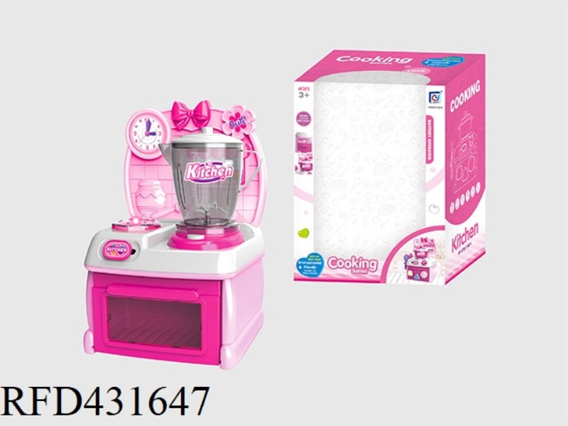 CARTOON PINK PUZZLE KITCHEN, KITCHENWARE COMBINATION