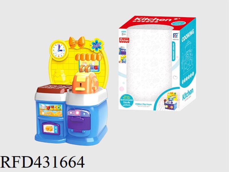 CARTOON BLUE PUZZLE KITCHEN, KITCHENWARE COMBINATION