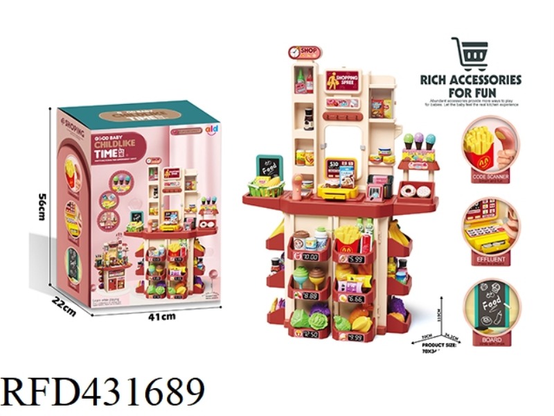 PLAY HOUSE EXTRA LOUD LIGHT TABLE TOYS (SUPERMARKET TOYS)