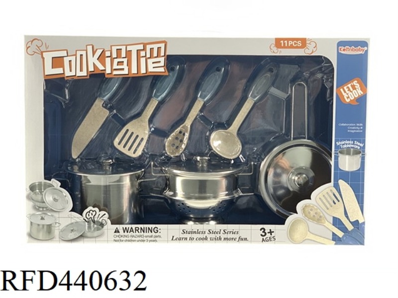 PLAY HOUSE STAINLESS STEEL CUTLERY PLAY HOUSE SET