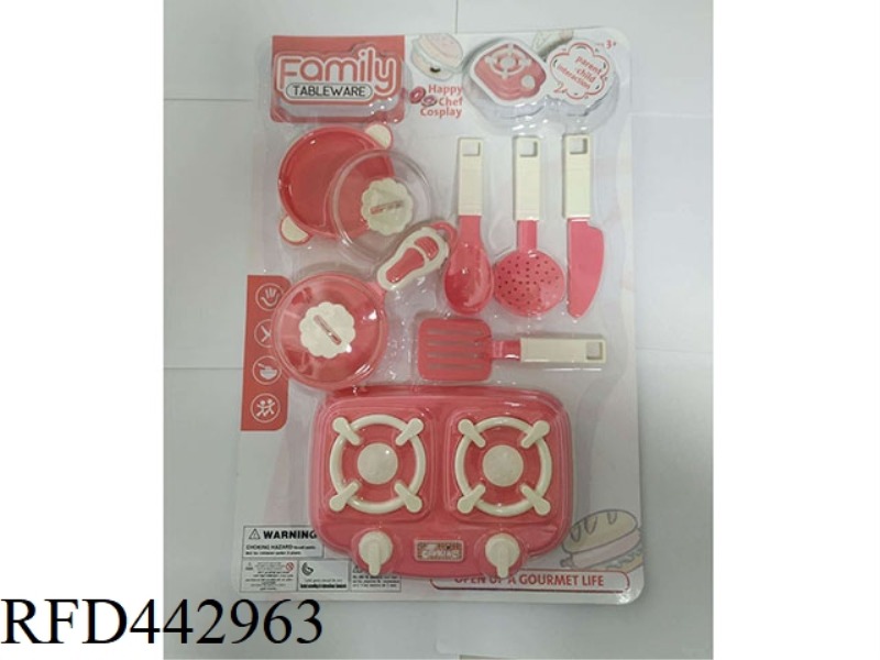 RED TABLEWARE