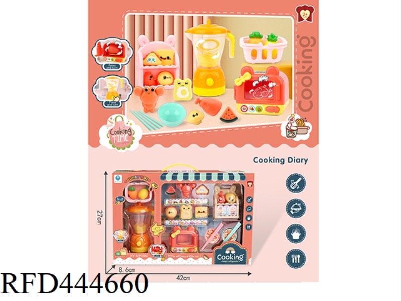 KITCHEN (MICROWAVE OVEN, JUICE MACHINE, PRESS AND ROTATE)