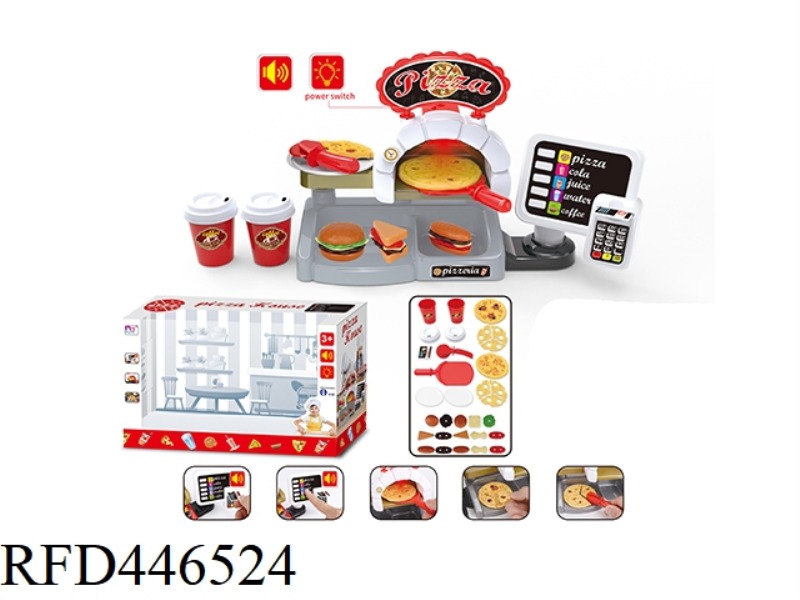 ORDERING MACHINE WITH PIZZA SET