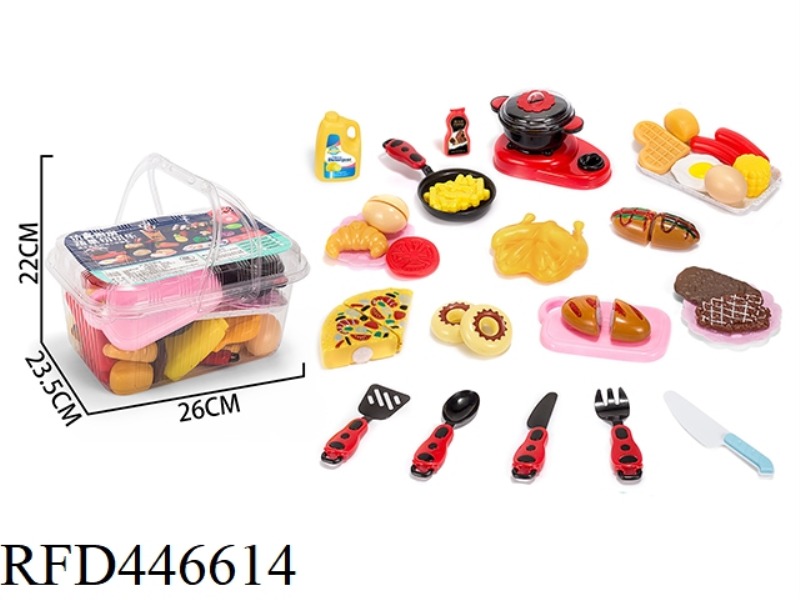 LARGE BASKET KITCHEN SET