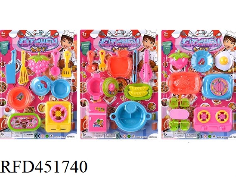 TABLEWARE (THREE MIXED)