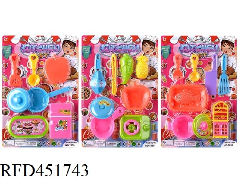 TABLEWARE (THREE MIXED)