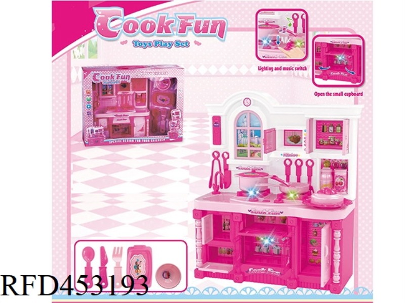 KITCHEN SERIES BARBIE COLOR LIGHT AND SOUND