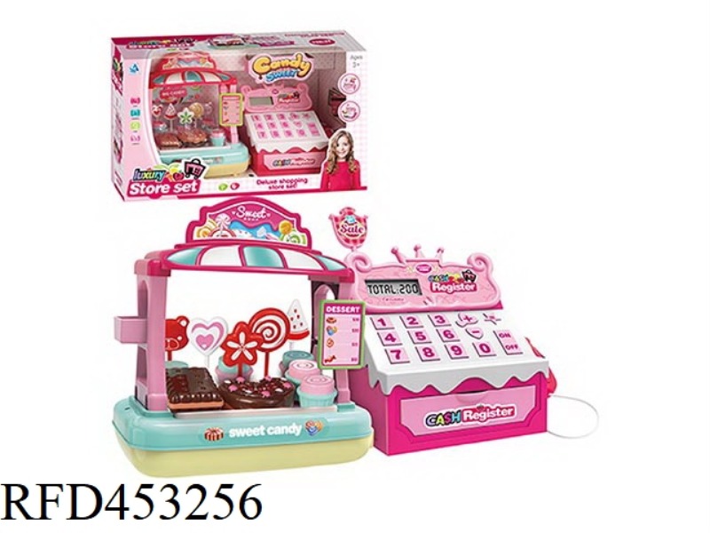 PLAY JIAJIA CANDY SUPERMARKET + CASH REGISTER