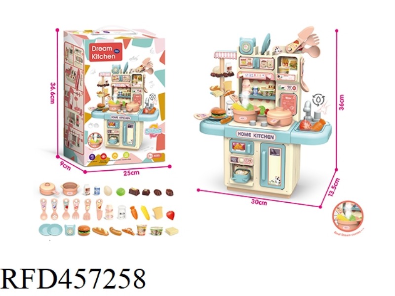 LIGHT SPRAY KITCHEN COUNTER PINK BLUE
