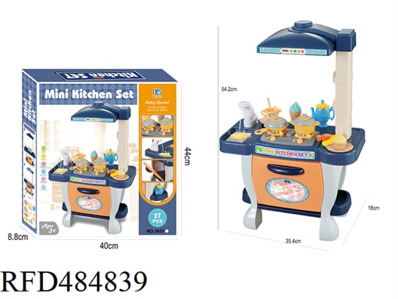 SIMULATION OF KITCHEN SMOKING MACHINE TABLEWARE TABLE (LIGHT SOUND, TAP WATER)