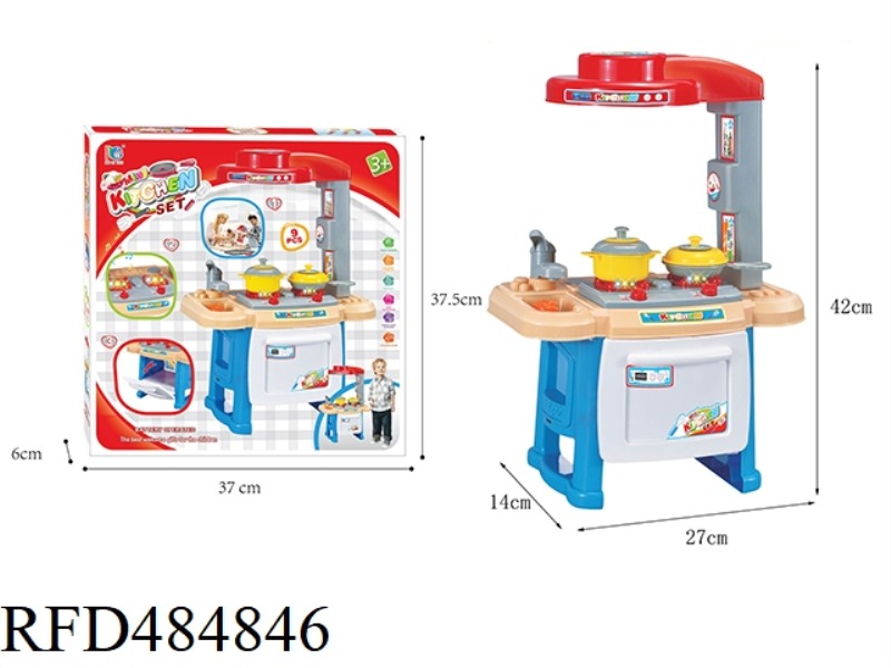 KITCHEN SMOKING MACHINE DINING TABLE (LIGHTING AND MUSIC)