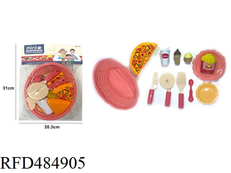BASKET HOUSE PIZZA SET