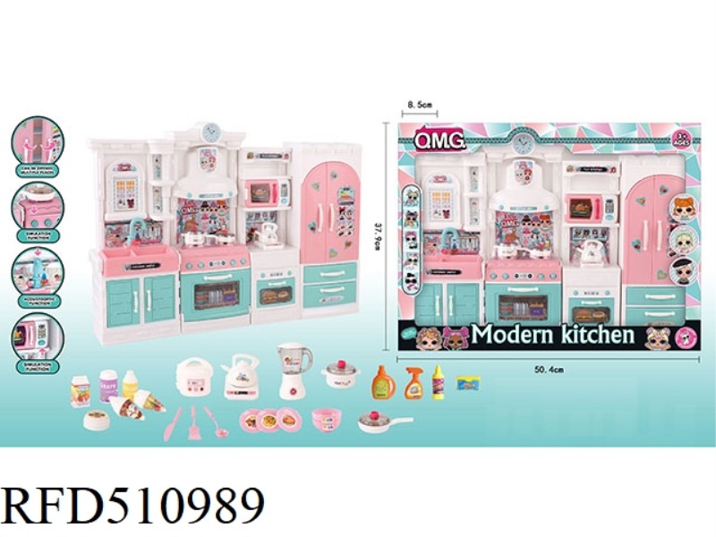 LOL KITCHEN SET SERIES WITH LIGHTS AND MUSIC