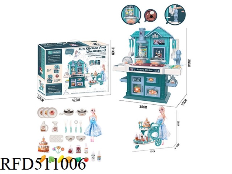 ICE AND SNOW KITCHEN COUNTER SET