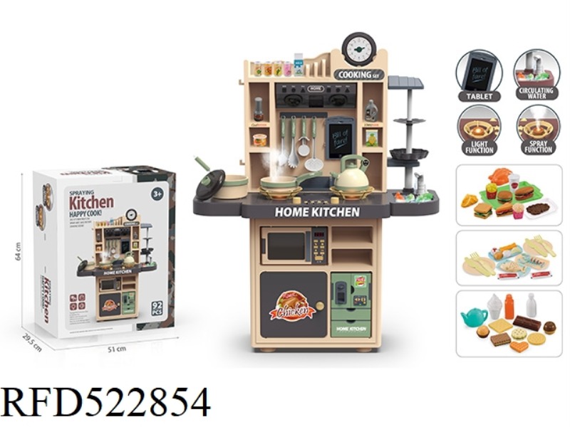 MULTI-FUNCTIONAL OVERSIZED KITCHEN COUNTER   92pcs