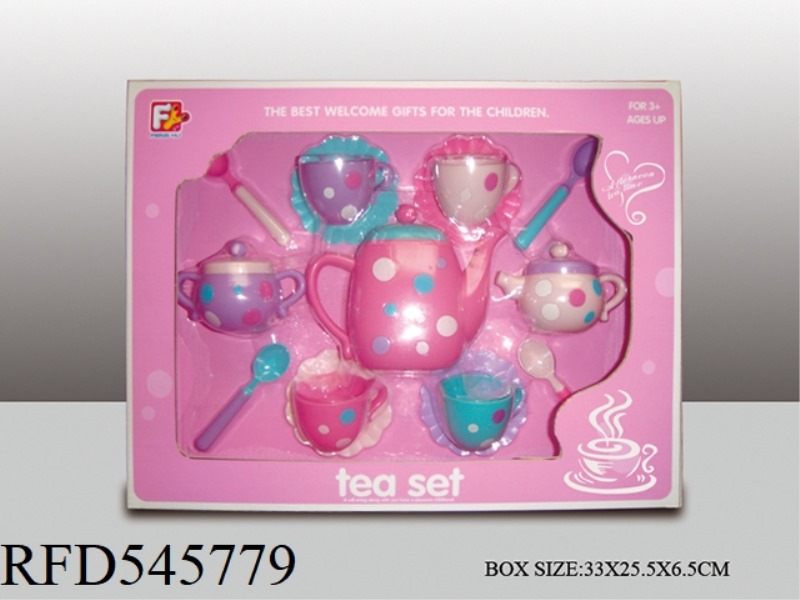 BOX HOUSE SPOTTED TEA SET