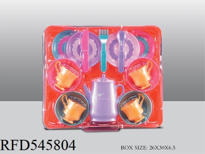 26PCS DOUBLE BLISTER TEA SET