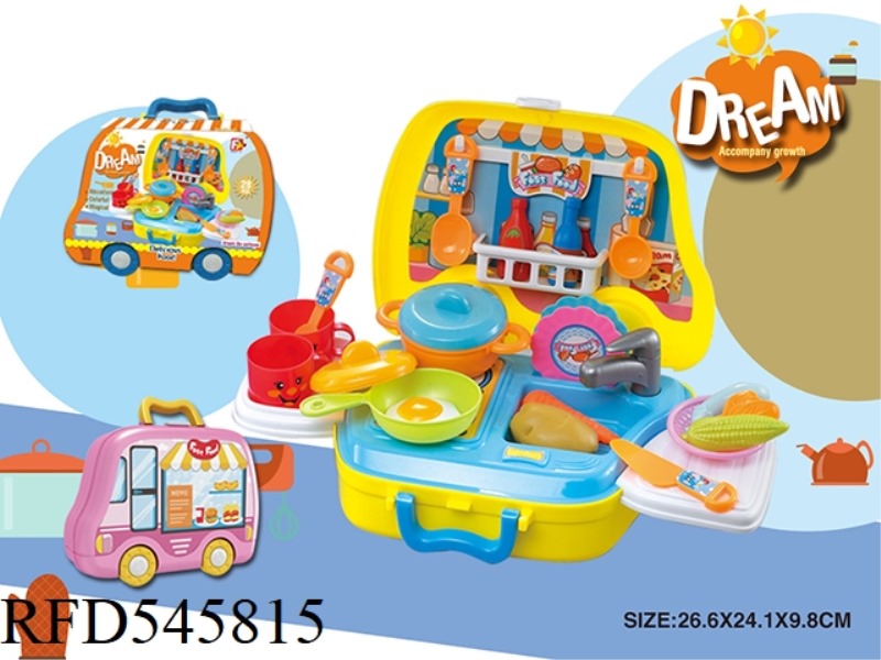 28PCS PAPER CARD STORE TABLEWARE CARRY-ON COMBINATION