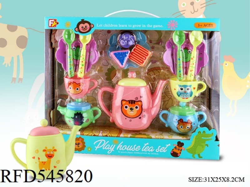 18PCS BOXED TEA SET (PATTERN + MATTE)