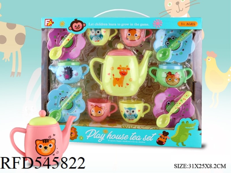 18PCS BOXED TEA SET (PATTERN + MATTE)