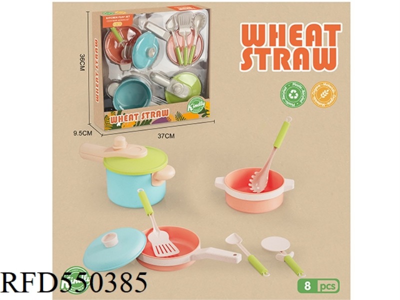 STRAW TABLEWARE SET